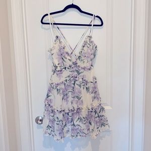 Red Dress Boutique Saints and Secrets cross back cocktail dress